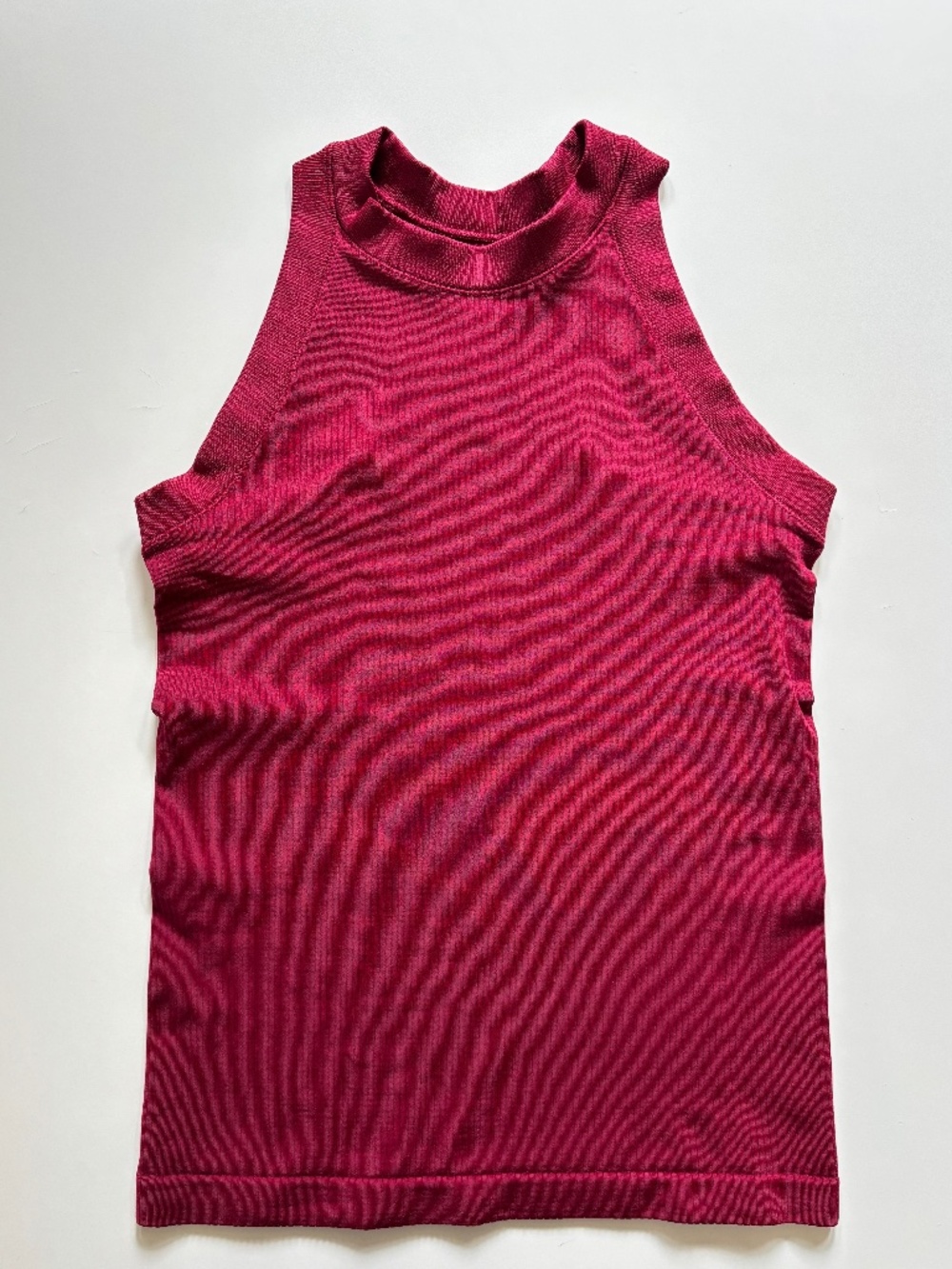 Athleta Renew Seamless Racerback Tank in Coffeeberry XS